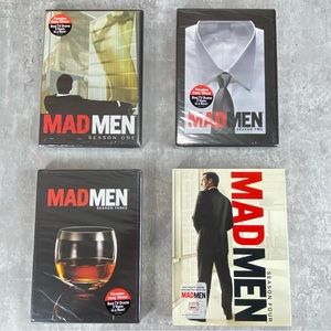 MADMEN Seasons 1 2 3 & 4 NWT Sealed DVDs